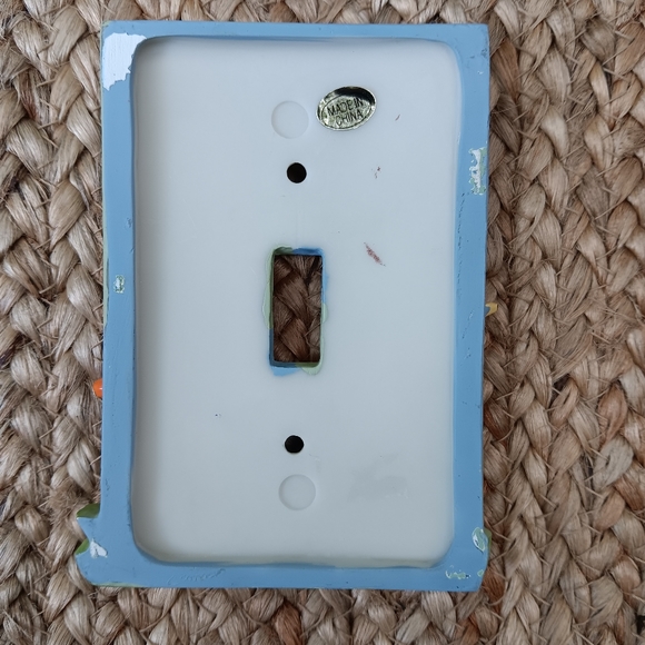Fun Switch Plate leopard giraffe 🦒 crocodile 🐊 bird palm tree - Picture 2 of 2